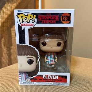 Funko Pop! Stranger Things Eleven - White, Brown, Red, Dress Blue #1238